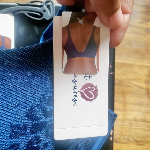 Secret Treasures Navy Blue Lace Detail Push Up Bra Size 36 DD NWT - Picture 10 of 10